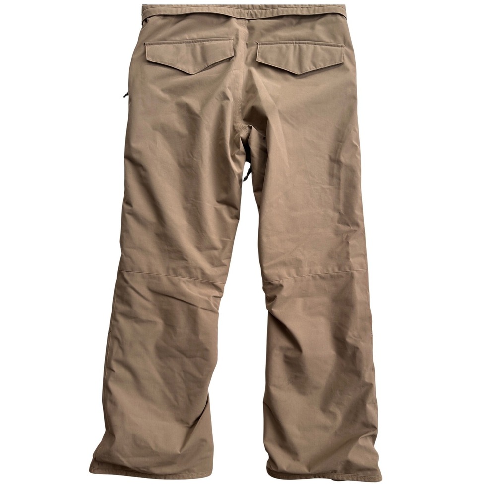 Volcom Barkley Bib Snow Pants Youth XL Tan Excellent Ski Snowboard Overalls - Picture 6 of 12